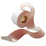 Baby Soft Cotton Adhesive Moleskin Roll for Skin, Feet, Body, Blisters, Calluses, Corns (2' x 15'); Moleskin for Feet (1)