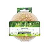 EcoTools Dry Body Brush, Cruelty-Free Bristles Exfoliate & Smooth Skin, Dry Brushing Removes Dry Skin, May Help Improve Circulation & Skin Tone, Eco-Friendly Skincare Tool, Vegan, 1 Count