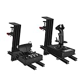 Hikig 2 Set The Desk Mount for The Flight Sim Game Joystick, Throttle and Hotas Systems Compatible with Logitech X56, X52, X52 Pro, Thrustmaster T-Flight Hotas,Thrustmaster T.16000M, Thrustmaster TCA