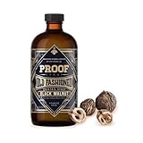 Old Fashioned Cocktail Mix - Made with Real Bitters & Cane Sugar - Black Walnut Flavor - Fast, Easy, Delicious, Handcrafted Cocktail Syrup - 16oz - 1 Bottle