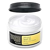COSRX Snail Mucin 92% Moisturizer 3.52 oz, Daily Repair Face Gel Cream for Dry Skin, Sensitive Skin, Not Tested on Animals, No Parabens, No Sulfates, No Phthalates, Korean Skincare (3.52 OZ/100g)