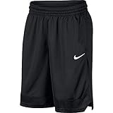 Nike Dri-FIT Icon, Men's basketball, Athletic shorts with side pockets, Black/Black/White, L
