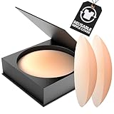 Go Nipless Nipple Covers No Show - Reusable Pasties Nipple Cover - Adhesive Silicone Nipple Pasties Nude