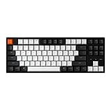 Keychron C1 Mac Layout Wired Mechanical Keyboard, Gateron G Pro Red Switch, Tenkeyless 87 Keys ABS keycaps Computer Keyboard for Windows PC Laptop, RGB Backlight, USB-C Type-C Cable