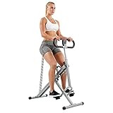 Sunny Health & Fitness Squat Assist Row-N-Ride™ Trainer for Glutes Workout with Online Training Video