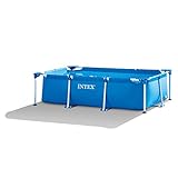 Intex 8'6' x 5'3' x 25' Rectangular Frame Above Ground Backyard Swimming Pool