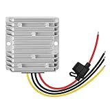 20A 240W DC 24V 36V 48V Step Down to 12V Converter Buck Regulator Reducer Golf Cart Voltage Converter Waterproof Transformer with Fuse
