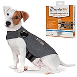 ThunderShirt Classic Dog Anxiety Jacket, Heather Grey, Small