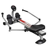 Stamina BodyTrac Glider 1050 Hydraulic Rowing Machine with Smart Workout App - Rower Workout Machine with Cylinder Resistance - Up to 250 lbs Weight Capacity