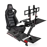 Extreme Sim Racing Wheel Stand Advanced XT PREMIUM 3.0 Racing Simulator For Logitech G25, G27, G29, G920, Thrustmaster, Simagic And Fanatec - ROCK SOLID