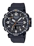 Casio Men's PRO Trek Stainless Steel Quartz Watch with Resin Strap, Black, 23.5 (Model: PRW-6600Y-1A9CR)