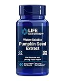 Life Extension Water-Soluble Pumpkin Seed Extract, Promotes Prostate & Urinary Tract Health, Bladder Health Support, Men, Women, Gluten-Free, Non-GMO, Vegetarian, 60 Capsules