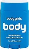 Body Glide Original Anti Chafing Stick Balm1.5oz: chafing cream in stick form. Anti chafe stick to prevent rubbing leading to chafing & raw skin. Use for arm, chest, butt, ball chafing & thigh chafing