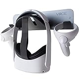 VRGE VR Wall Mount Storage Stand Hook - for Meta/Oculus Quest 2 - Rift-S - Quest - HTC Vive - Vive Pro - Sony Playstation PS5 VR2 - Valve Index - Vive Cosmos and Mixed Reality Headsets