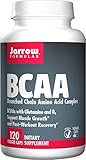 Jarrow Formulas BCAA Branched Chain Amino Acid Complex, Promotes Sports Nutrition and Post-Workout Recovery*, 120 Caps