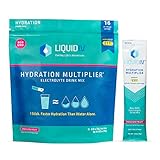 Liquid I.V. Hydration Multiplier - Passion Fruit - Hydration Powder Packets | Electrolyte Drink Mix | Easy Open Single-Serving Stick | Non-GMO | 16 Sticks