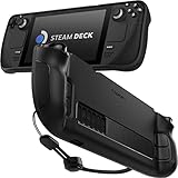 Spigen Rugged Armor Case Compatible with Steam Deck LCD (2022) / Steam Deck OLED (2023) - Matte Black