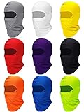9 Pieces Ski Mask for Men Full Face Cover UV Sun Protection Face Mask Balaclava Mask for Outdoor Motorcycle Cycling