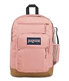 JanSport Cool Backpack, with 15-inch Laptop Sleeve, Misty Rose - Large Computer Bag Rucksack with 2 Compartments, Ergonomic Straps - Bag for Men, Women