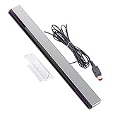 Xahpower Sensor Bar for Wii, Replacement Wired Infrared Ray Sensor Bar for Nintendo Wii and Wii U Console