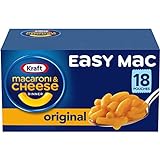 Kraft Easy Mac Original Macaroni & Cheese Microwavable Dinner (18 ct Packets)