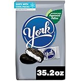YORK Dark Chocolate Peppermint Patties, Candy Party Pack, 35.2 oz