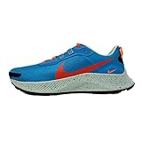 Nike Men's Pegasus Trail 3 Running Shoe, Laser Blue/Habanero Red, 12 M US