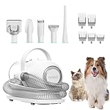Neakasa by neabot P1 Pro Pet Grooming Kit & Vacuum Suction 99% Pet Hair, Professional Grooming Clippers with 5 Proven Grooming Tools for Dogs Cats and Other Animals(Renamed to Neakasa)