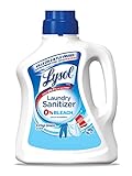 Lysol Laundry Sanitizer Additive, Bacteria-Causing Laundry Odor Eliminator, 0% Bleach Laundry Sanitizer, color, , Multi 90 Fl Oz Crisp Linen