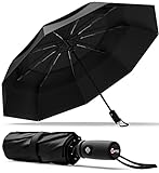 The Original Repel Umbrella - Portable Travel Umbrellas for Rain Windproof, Strong Compact Umbrella for Wind and Rain, Perfect Car Umbrella, Backpack, and On-the-Go