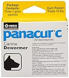 Panacur C Canine Dewormer (Fenbendazole), 1 Gram, Yellow, 3 Count (Pack of 1)