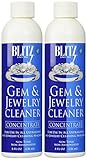 Blitz 653 Gem & Jewelry Non-Toxic Cleaner Concentrate for use in Cleaning Machines, 8 Ounces, 2-Pack