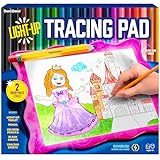 Writing Light Up Tracing Pad for Kids - Arts & Crafts Art Drawing Tracer Board for Girls & Boys Ages 5-12 - Birthday Toys Gift Ideas for Girl or Boy 5+ Year Old Best Gift Toy - 6 7 8 9 10