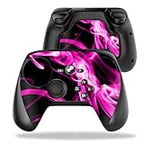 MightySkins Skin Compatible with Valve Steam Controller case wrap Cover Sticker Skins Pink Flames