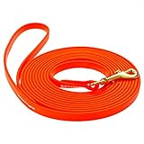 Viper Biothane Working Tracking Lead Leash Long Line for Dogs 2 Colors and 6 Sizes