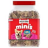 Milk-Bone Flavor Snacks Mini Dog Biscuits, Flavored Crunchy Dog Treats, 36 Oz.