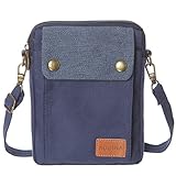 AOCINA Small Crossbody Bag Travel Purse Phone Purse Crossbody for Women Small Bag Wallet Purse Tiny Purse for Girls Boys(A-Blue upgrade)