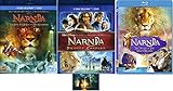 The Chronicles of Narnia Trilogy 1 2 3 (3 Blu Ray SET, WS) Includes Glossy Print Narnia Art Card