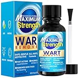 Fast Action Liquid Wart Gel Maximum Strength - Wart Liquid with Salicylic Acid - Fast-Acting Wart Liquid Freeze Off Designed for Warts, Plantar Wart, Genital Wart, Common Wart, Flat Wart, Corn, Callus