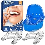Mouth Guard for Grinding Teeth at Night: Moldable Dental Guard for Sleeping - Nighttime Protection for Teeth 4 Pack/One Size