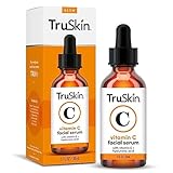 TruSkin Vitamin C Serum for Face – Anti Aging Face Serum with Vitamin C, Hyaluronic Acid, Vitamin E – Brightening Serum for Dark Spots, Even Skin Tone, Eye Area, Fine Lines & Wrinkles, 1 Fl Oz