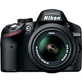 Nikon D3200 24.2 MP CMOS Digital SLR with 18-55mm f/3.5-5.6 AF-S DX NIKKOR Zoom Lens (Renewed)