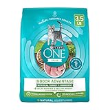 Purina ONE Natural, Low Fat, Weight Control, Indoor Dry Cat Food, +Plus Indoor Advantage - 3.5 lb. Bag