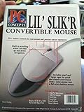 Convertible Mouse - Small to Big in Seconds - BOTH USB & PS/2 Connections!! 5 Button w/ Scroll Wheel - Goes from a Small Mouse to Normal Size by Snaping On Cover - Great for Laptop and Desktop Users -