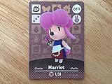 Animal Crossing Happy Home Designer Amiibo Card Harriet 011/100