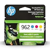 HP 962 Cyan, Magenta, Yellow Ink Cartridges (3 Count -pack of 1) | Works with HP OfficeJet 9010 Series, HP OfficeJet Pro 9010, 9020 Series | Eligible for Instant Ink | 3YP00AN