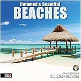 RED EMBER Untamed & Beautiful Beaches 2025 Wall Calendar 12 Month | 12' x 24' Open | Thick & Sturdy Paper | Giftable | Calendar 2025