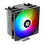 ID-COOLING SE-214-XT ARGB CPU Cooler 4 Heatpipes CPU Air Cooler ARGB Light Sync with Motherboard(5V 3-PIN Connector) CPU Fan for Intel/AMD, LGA 1700 Compatible for Desktop