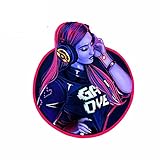 13cmx11.3cm for Gamer Girl Activate My Gaming YouTube Channel Vinyl Car Sticker