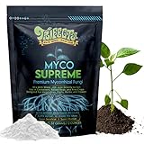 Mycorrhizal Fungi for Soil, Root Stimulator for Plants, Ultra Concentrated Mycorrhizae for Plants Strong Roots & Living Soil, Trifecta Myco Supreme Plant Root Stimulator for Tree, Rose and Flower Care